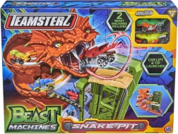 Teamsterz Hadí Dráha s Pirátskou Garáží a 2 Autíčky