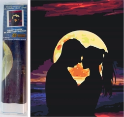 Diamantové malování – My dva 30 × 40 cm