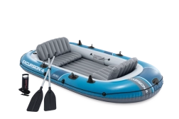 Nafukovací člun INTEX Excursion 4 pro 4 osoby s příslušenstvím