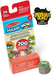 Sticker Wow náhradní náplň + mini knížka – domácí zvířata