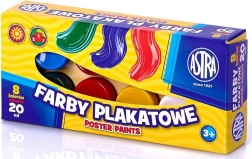 Temperové barvy ASTRA 8×20 ml