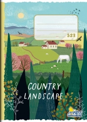 Školní sešit A5 linkovaný 12 mm Příroda 20 listů