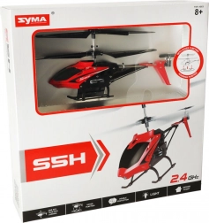 RC vrtulník SYMA S5H 2.4GHz RTF – Červená