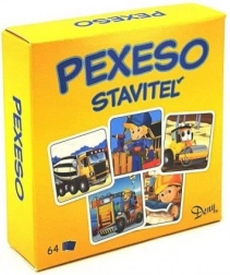 Pexeso Stavitel stavební stroje