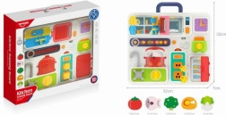 Manipulační tabule v kufříku pro děti