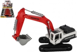 Stavební hračka bagr na pásy plast/kov