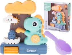 Dětská koupací hračka s dinosaury a kolečkem