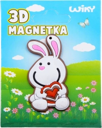 Magnet ve tvaru zajíčka 6 cm