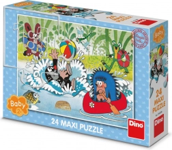 Puzzle DINO Krtek ve vodě 24 dílků maxi