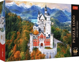 Trefl puzzle Premium Plus Photo Odyssey – Zámek Neuschwanstein 1000 dílků