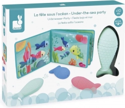 Měkká koupací knížka s rybičkami – Podvodní svět