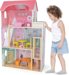 Velký dřevěný domeček pro panenky VIGA