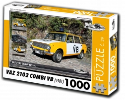 Puzzle RETRO-AUTA Vaz 2102 Combi VB 1000 dílků