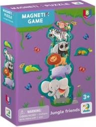 Dodo magnetická hra přátelé z džungle 15 ks