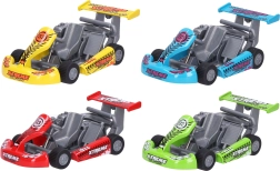 Kovová motokára na zpětné natažení 13 cm - 1 kus
