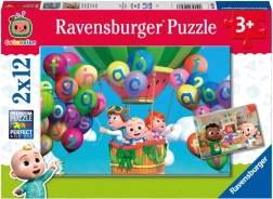 Ravensburger puzzle Cocomelon 2×12 dílků