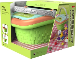 Hrací set piknikový košík s dezerty