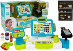 Dětská pokladna s dotykovým panelem, váhou, skenerem a platebním terminálem