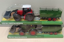 Traktor s přívěsem
