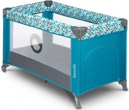 Cestovní postýlka Lionelo Stefi – Turquoise
