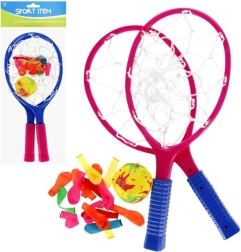 Dětský set na plážový tenis s vodními balónky