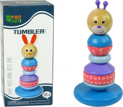 Dřevěná vzdělávací pyramida Medvídek