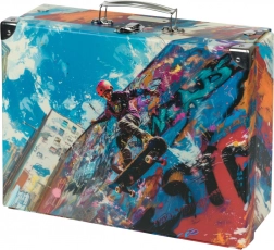 Baagl skládací školní kufřík Skatepark