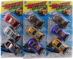 Sada plastových autíček pro děti