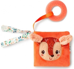 Lilliputiens mini knížka se šustícími stránkami a kousátkem sarenka Stella, 6m+