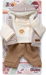 Obleček pro opičku Reborn 32 cm – 3dílná souprava