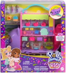 Polly Pocket Letadlo Kočičkových Dobrodružství