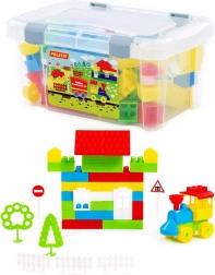Stavebnice v kufříku 71 dílků