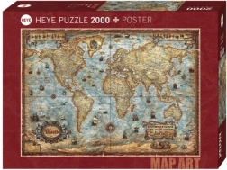 Puzzle HEYE svět, 2000 dílků