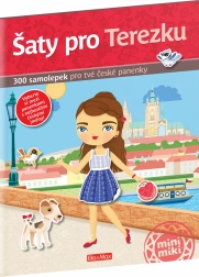 Šaty pro Terezku – kniha samolepek