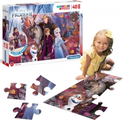 Podlahové puzzle Kraina Ledu 2 Clementoni 40 dílků