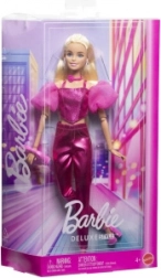 barbie deluxe modelka – růžový korzet
