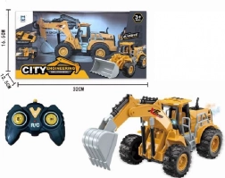 Dálkově ovládaný bagr City Engineering