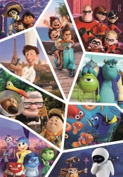 Puzzle CLEMENTONI Pixar SuperColor 300 dílků
