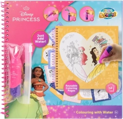 Velká kniha vodního malování disney princezny
