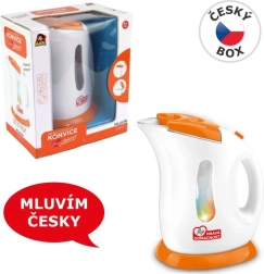 Rychlovarná konvice na baterie 21 cm – mluví česky