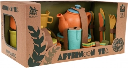 Dětská bioplastová pikniková a čajová sada 35 ks