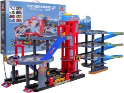 mega parkovací garáž s autíčky