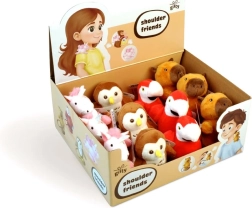 Plyšoví kamarádi na rameno s magnetem - 1ks