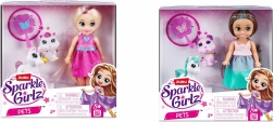 panenka se zvířátky ZURU Sparkle Girlz