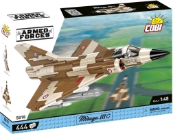 Stavebnice COBI Armed Forces – Mirage IIIC 1:48, 444 dílků