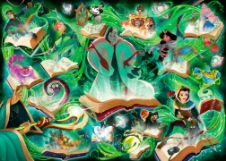 Ravensburger puzzle disney lorcana glimmers of the realm smaragd 1000 dílků