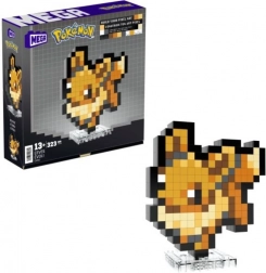mega pokemon pixel eevee – stavebnice dekorativní figurky