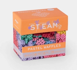 Stavebnice Marioinex Mini Waffle Pastel 300 kusů