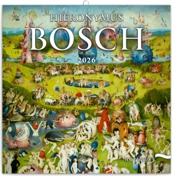 Poznámkový kalendář Hieronymus Bosch 2026