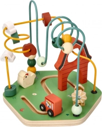 Motivační korálkový labyrint farma